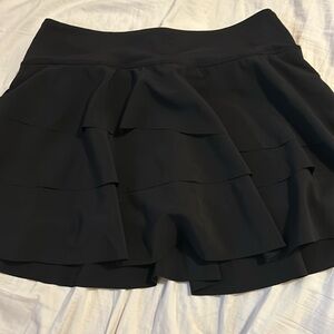 black skirt